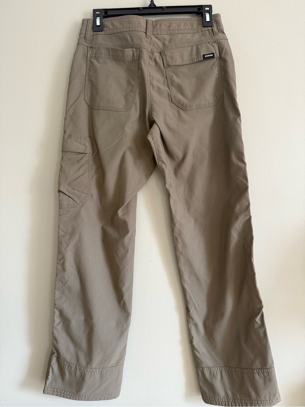 prAna Stretch Zion Relaxed Cargo Pants Olive Brown 28x30 Hiking - Picture 3 of 14
